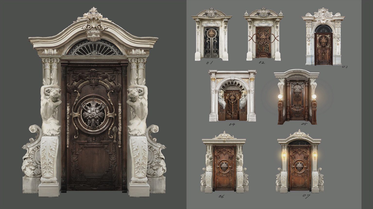 Dimitrescu’s Door Resident Evil Village