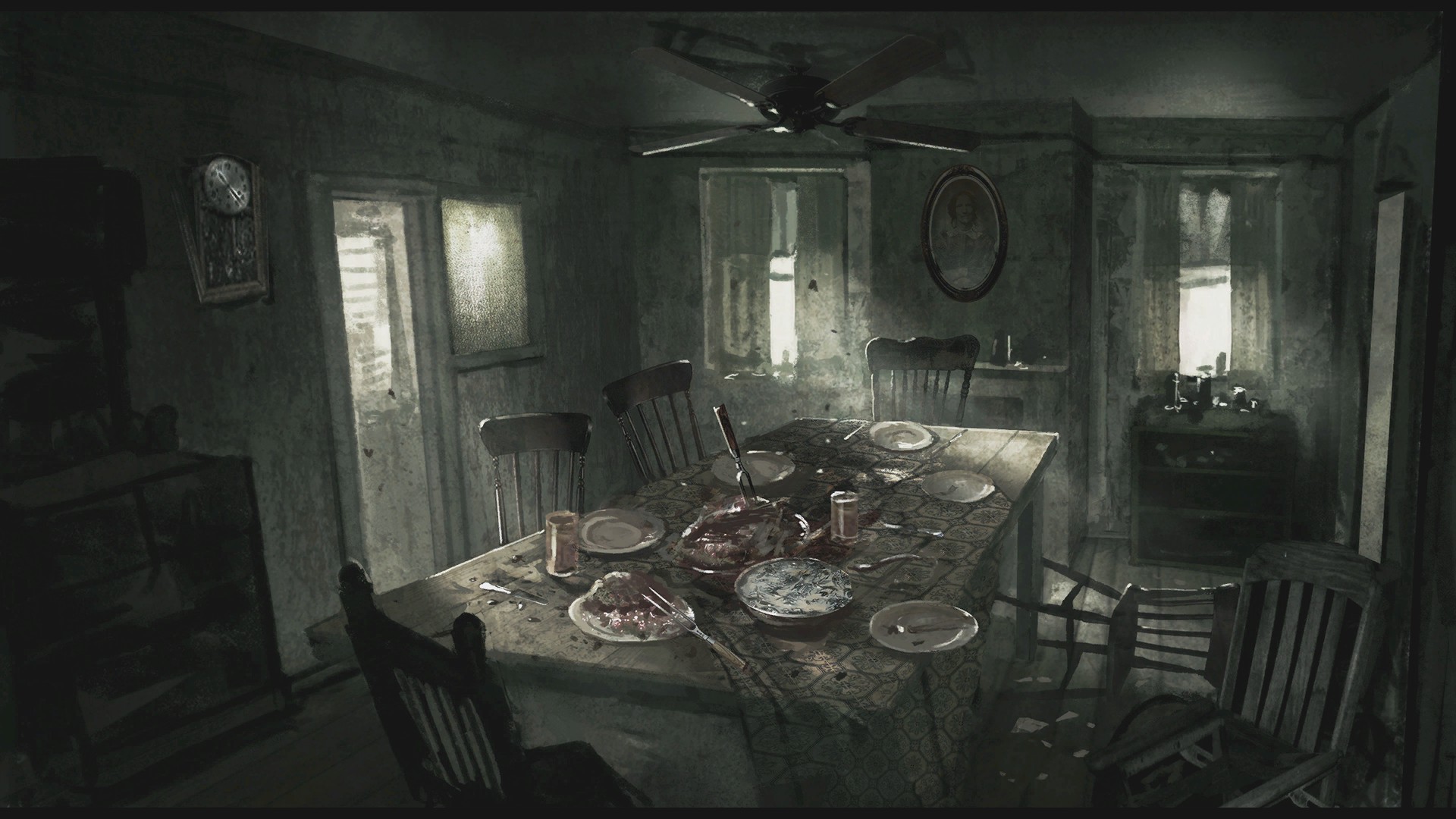 Резидент 7 купить. Дом БЕЙКЕРОВ Resident Evil 7. Резидент ивел 7 биохазард.