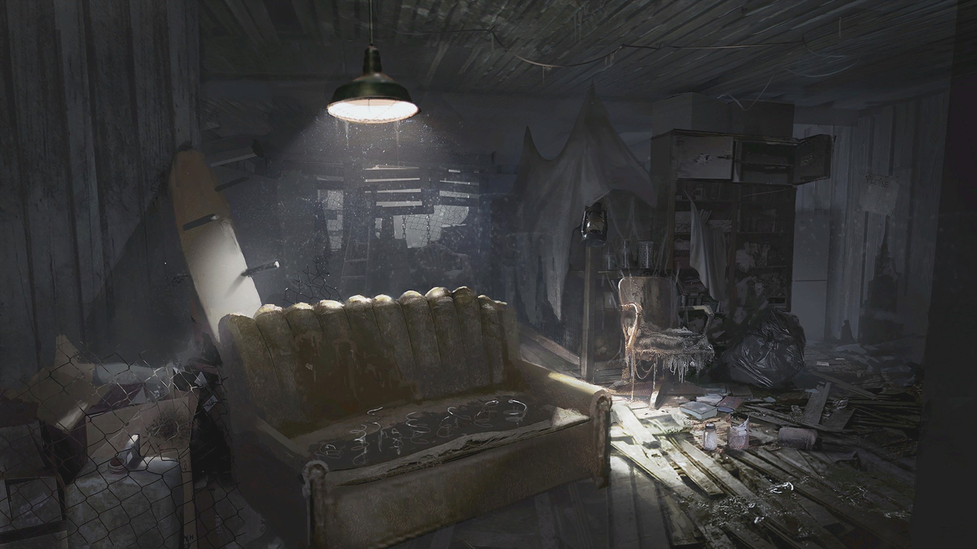 Concept Art - Resident Evil 7.